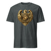 USMC Eagle Wings T-Shirt - CHARCOAL HEATHER