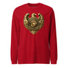 USMC Eagle Wings Long Sleeve T-Shirt - RED