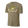 USMC Flag Performance T-Shirt - COYOTE BROWN
