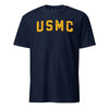 USMC Gold Arch T-Shirt - NAVY