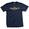 USMC Jump Wings T-Shirt - NAVY
