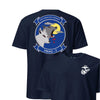 VMAQ-3 Moon Dogs Squadron Front & Back T-Shirt - Navy