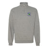 VMAQ-4 Seahawks Squadron Quarter Zip Sweatshirt - Heather Grey