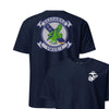 VMAQ-4 Seahawks Squadron Front & Back T-Shirt - Navy