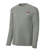 VMO-2 Devil Squadron Long Sleeve Performance T-Shirt - Concrete Heather