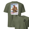 Want Action? Marines Recruiting Poster T-Shirt - OD GREEN