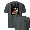 We Don't Promise You a Rose Garden Recruiting Poster T-Shirt - CHARCOAL HEATHER