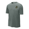 Woodland Camo EGA Performance T-Shirt - CONCRETE HEATHER