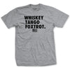 Whiskey Tango Foxtrot T-Shirt - HEATHER GREY
