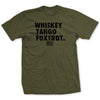 Whiskey Tango Foxtrot T-Shirt - OD GREEN