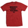 Whiskey Tango Foxtrot T-Shirt - RED