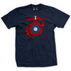 WW1 Marine Roundel T-Shirt - NAVY