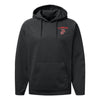 WWII Vintage Performance Fleece Hooded Sweatshirt - BLACK