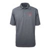 Leatherneck For Life Aqua Dry WWII Vintage Performance Polo Shirt - GREY