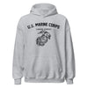 WWII USMC Vintage Training Hoodie - HEATHER GRAY