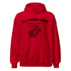 WWII USMC Vintage Training Hoodie - Red