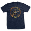 Black & Bronze EGA T-Shirt - NAVY