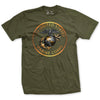Black & Bronze EGA T-Shirt - OD GREEN