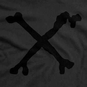 Pirate Crossbones Blackout Flag T-Shirt
