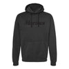 Blackout Marine Script Hoodie - BLACK