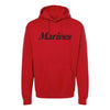 Marine Script Hoodie - RED