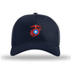 WW1 Marine Roundel Structured Hat - Navy - NAVY