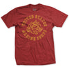 Retro USMC Bulldog T-Shirt - RED