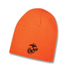 Hunter Orange Eagle Globe & Anchor Beanie - ORANGE