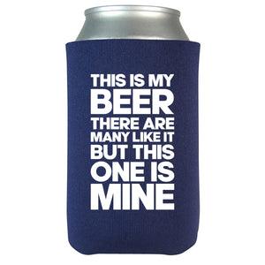 This is My Beer Coolie- Navy