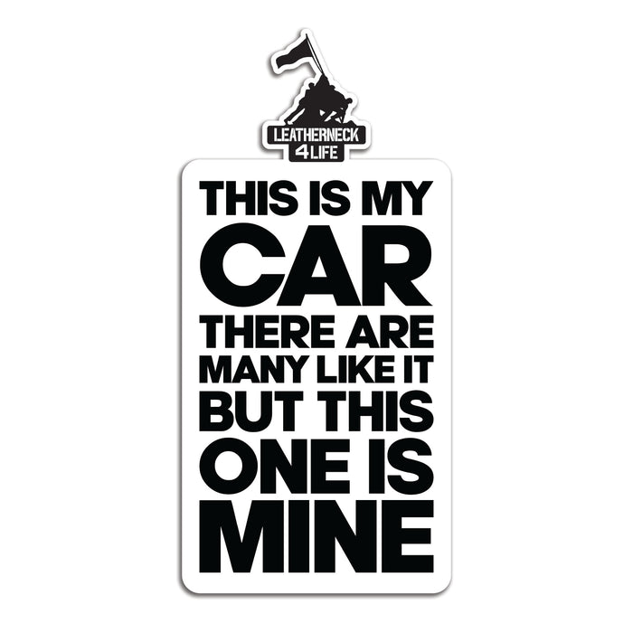 This is My Car Decal