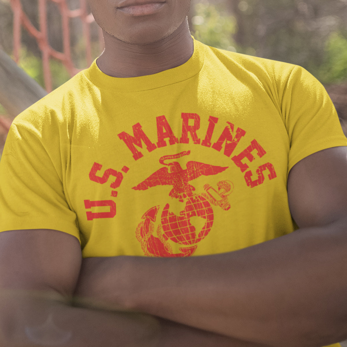 LeatherNeck for Life | 1st Airwing Fine Jersey T-Shirt