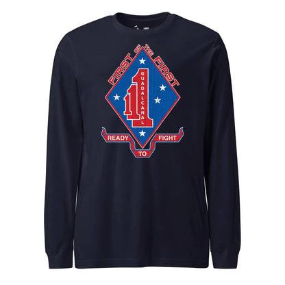 1st Battalion 1st Marines Long Sleeve T-Shirt
