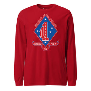 1st Battalion 1st Marines Long Sleeve T-Shirt