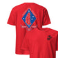 1st Battalion 1st Marines Back Print T-Shirt