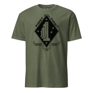1st Battalion 1st Marines Subdued T-Shirt