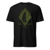 1st Battalion 1st Marines Subdued T-Shirt - BLACK