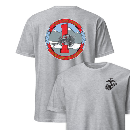 1st Battalion 10th Marines Back Print T-Shirt