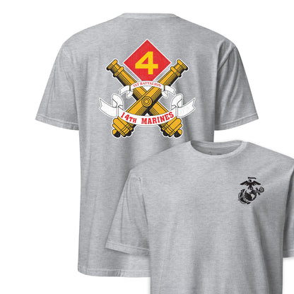 1st Battalion 14th Marines Back Print T-Shirt