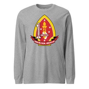1st Battalion 2nd Marines Long Sleeve T-Shirt