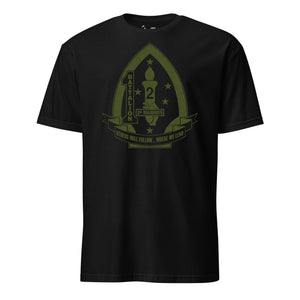 1st Battalion 2nd Marines Subdued T-Shirt