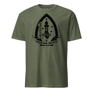 1st Battalion 2nd Marines Subdued T-Shirt