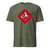 1st Battalion 23rd Marines T-Shirt - OD GREEN