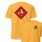 1st Battalion 23rd Marines Back Print T-Shirt
