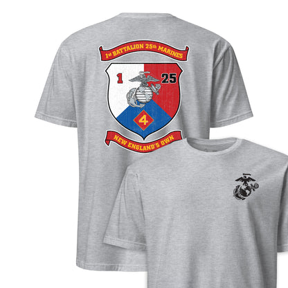 1st Battalion 25th Marines Back Print T-Shirt