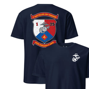 1st Battalion 25th Marines Back Print T-Shirt