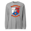 1st Battalion 25th Marines Long Sleeve T-Shirt - HEATHER GREY