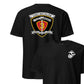 1st Battalion 3rd Marines Back Print T-Shirt
