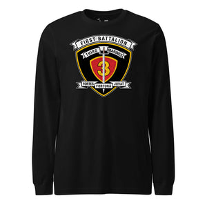1st Battalion 3rd Marines Long Sleeve T-Shirt