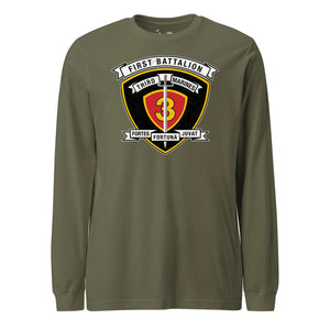 1st Battalion 3rd Marines Long Sleeve T-Shirt