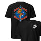 1st Battalion 4th Marines Back Print T-Shirt